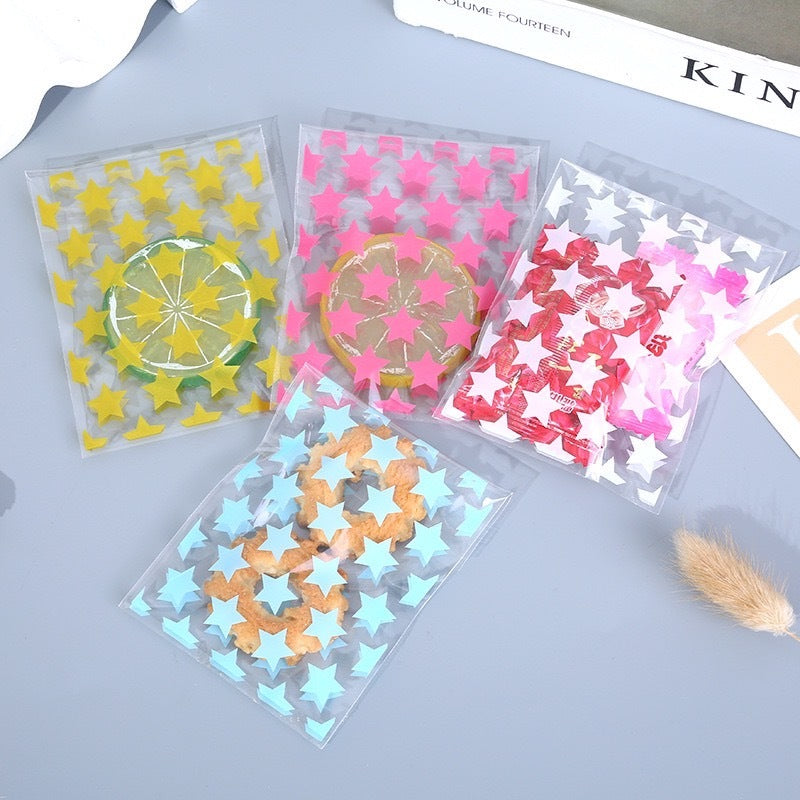 彩色星星自黏袋 商品圖 2