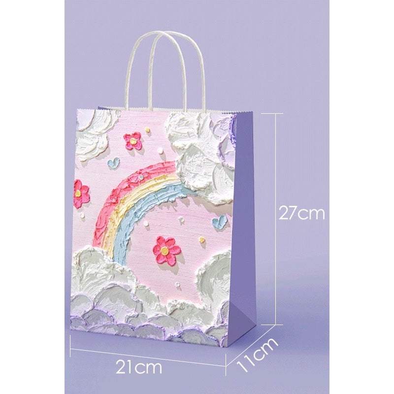 手提油畫風紙袋 商品圖 25