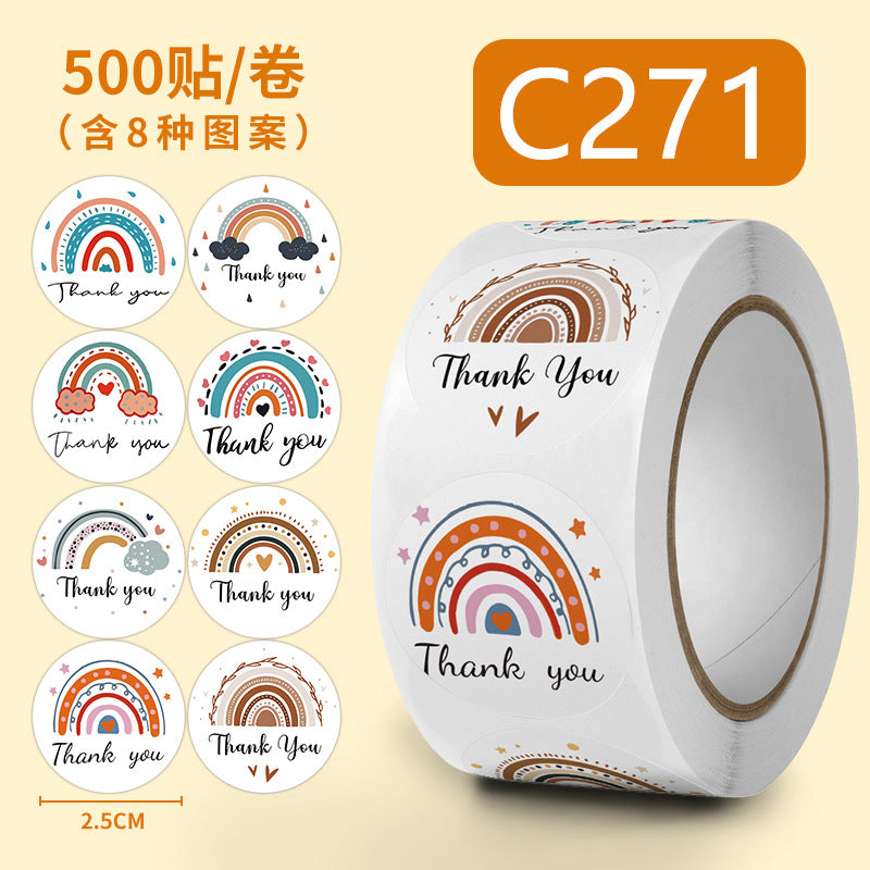 圓形封口貼 商品圖 34