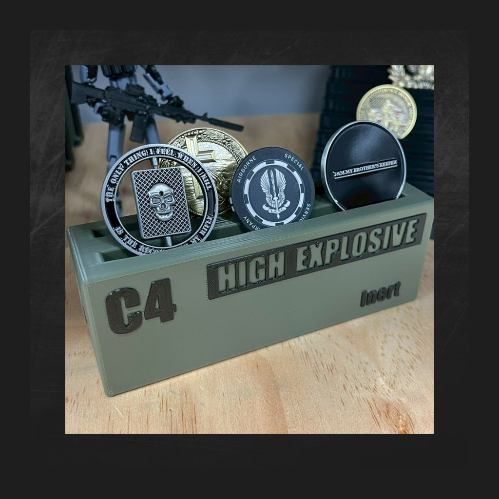 C4炸藥箱硬幣座//C4 Coin Crate
